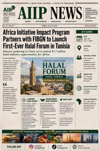 AIIP Partners with FIBGN for the first ever Halal Forum